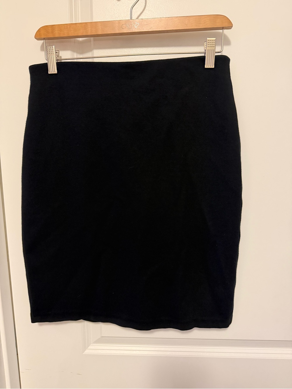 Philosophy navy knit pencil skirt.